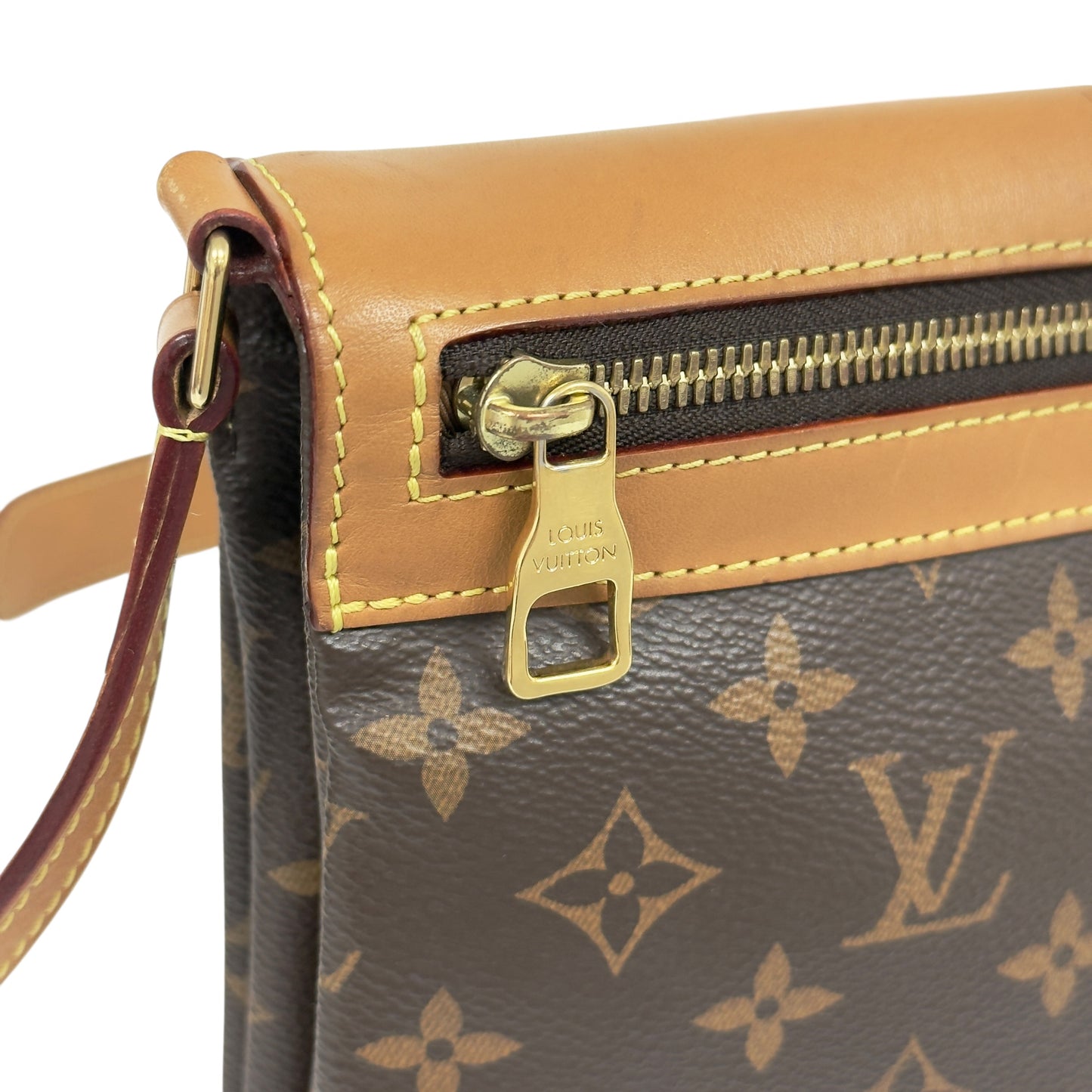 LOUIS VUITTON Saumur 新雙子星 老花 斜揹袋
