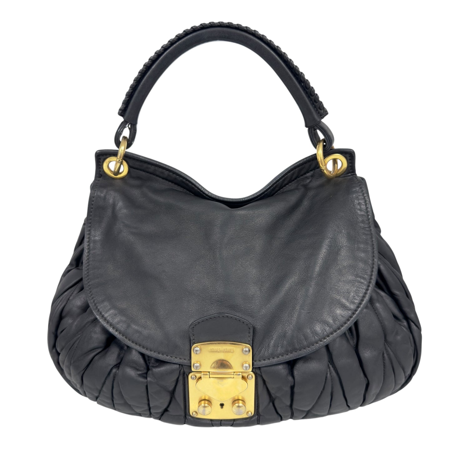 MIU MIU Matelassé 皺摺 2用袋