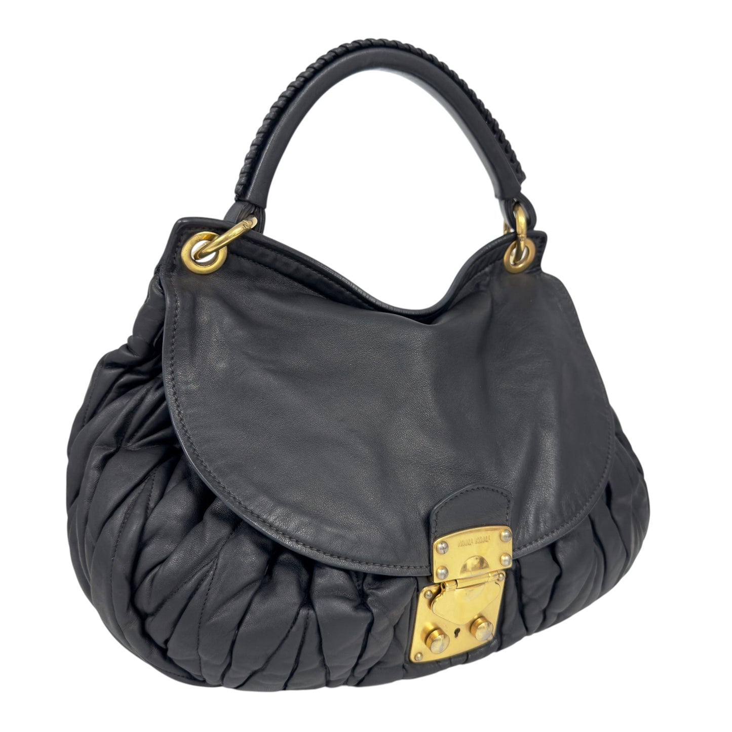 MIU MIU Matelassé 皺摺 2用袋