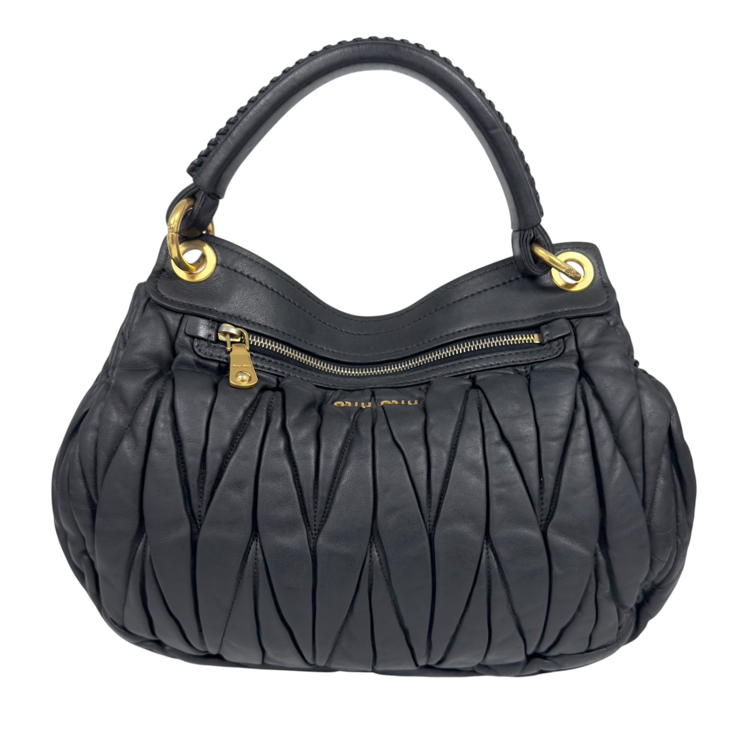 MIU MIU Matelassé 皺摺 2用袋