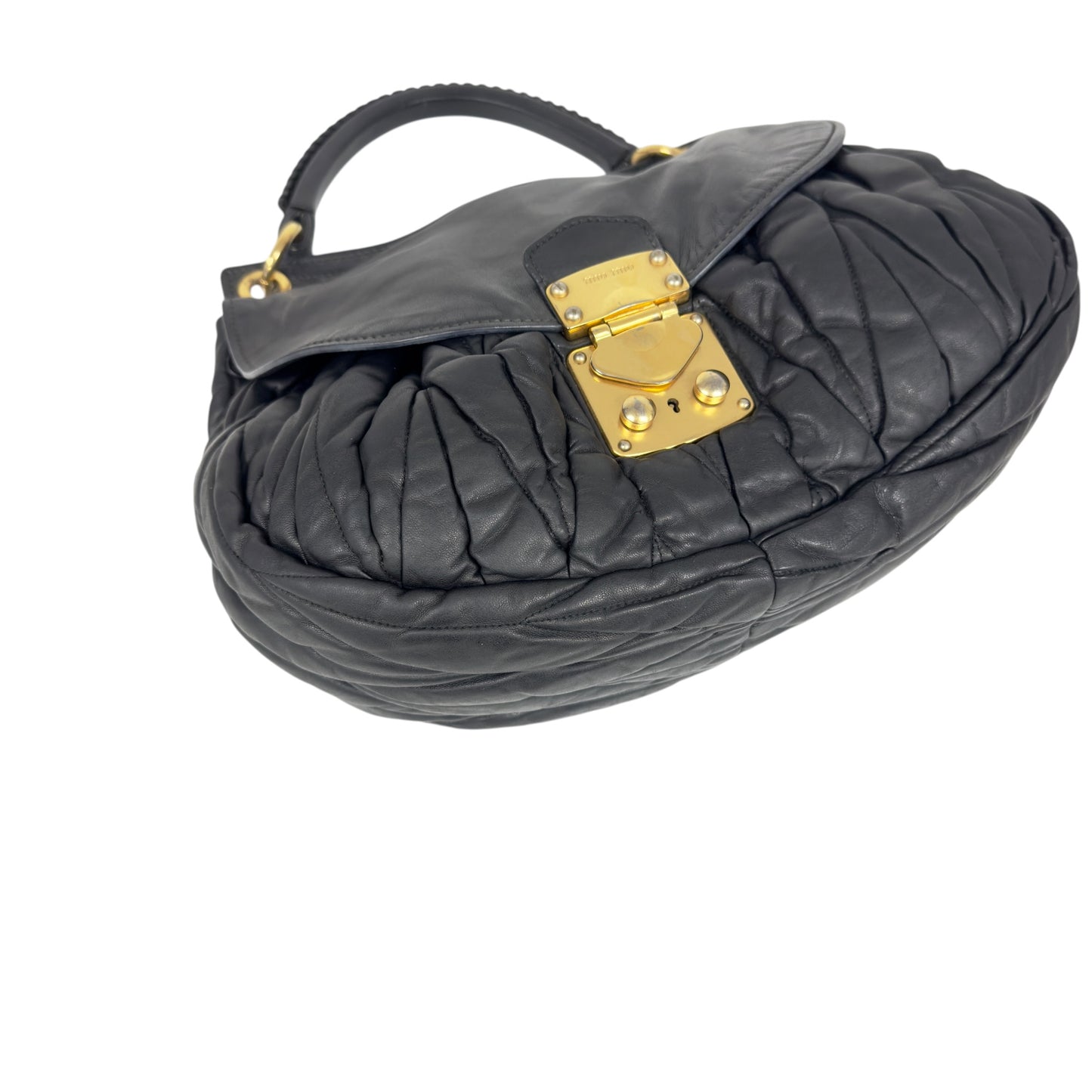 MIU MIU Matelassé 皺摺 2用袋