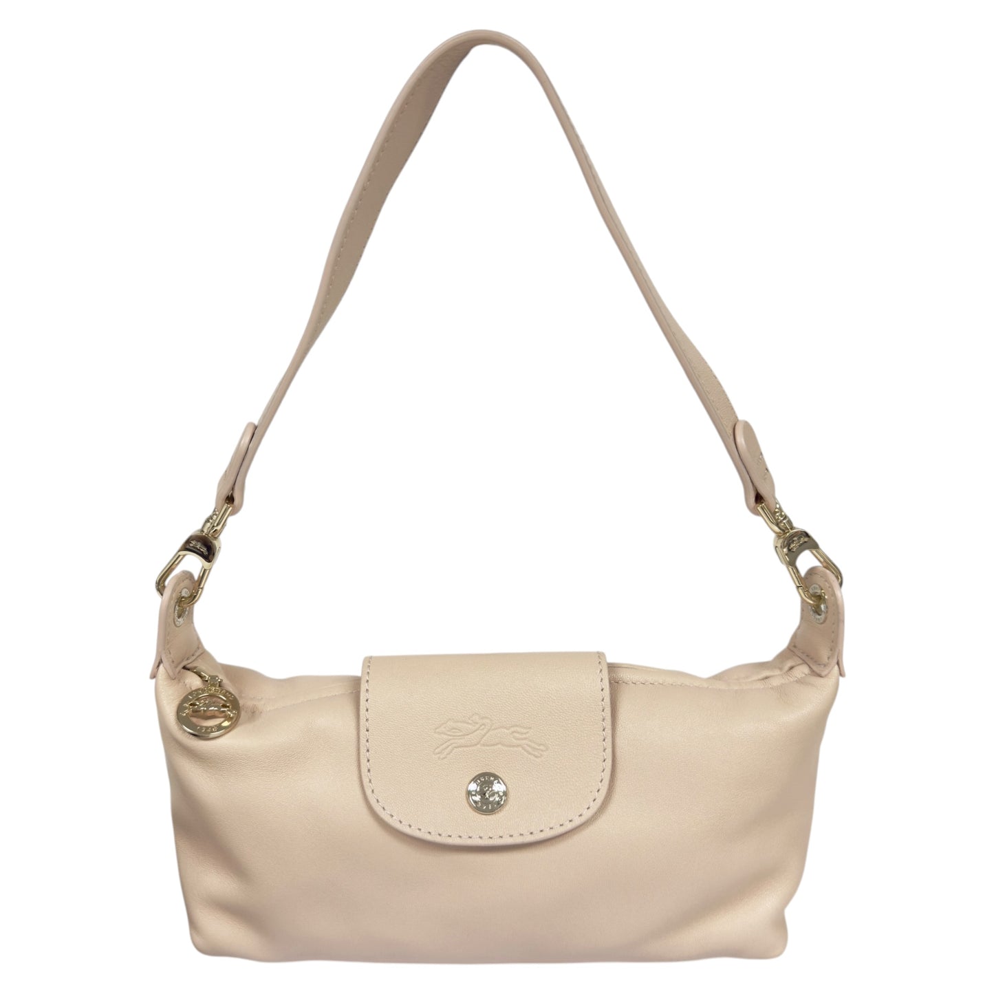 LONGCHAMP Pliage 皮革 肩背袋