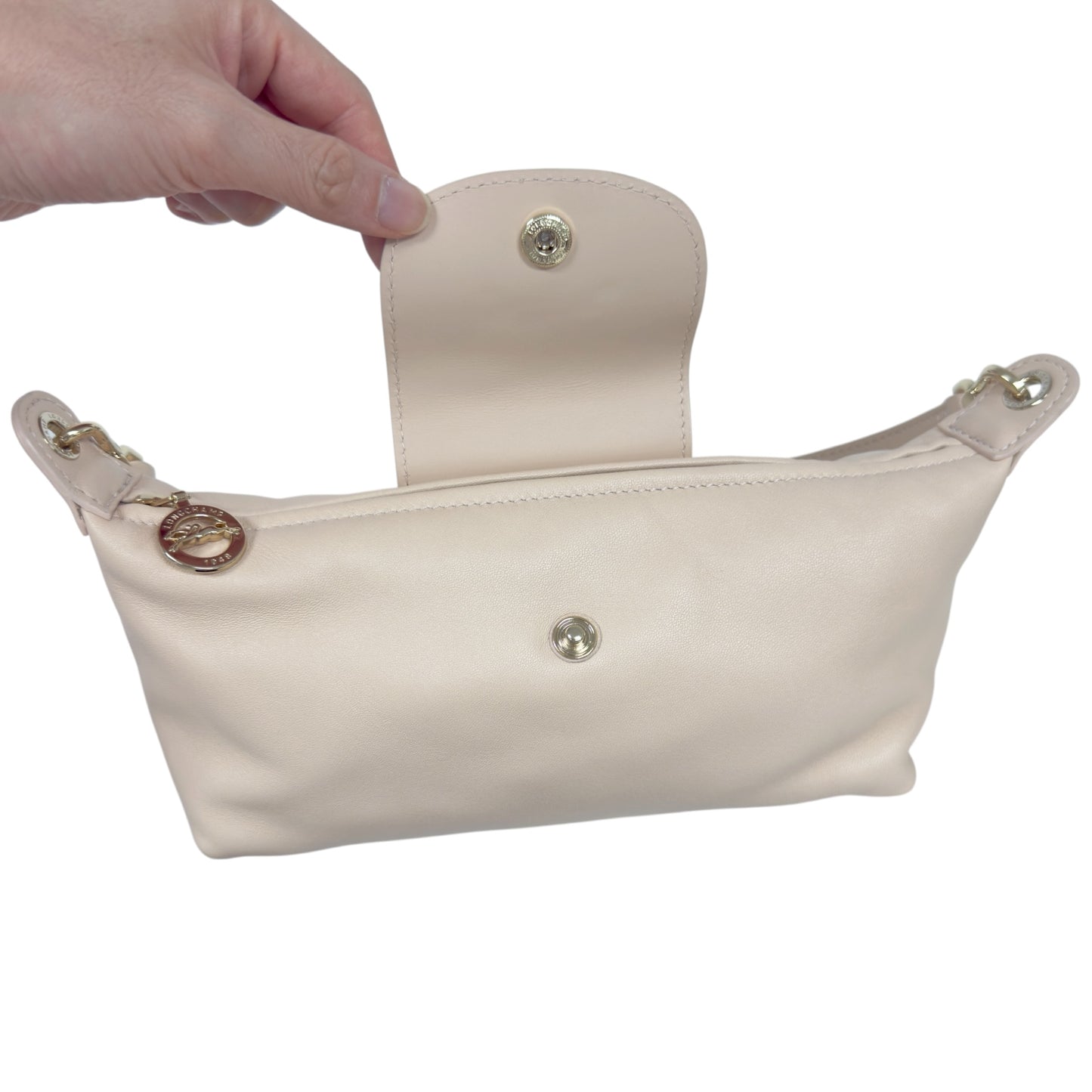 LONGCHAMP Pliage 皮革 肩背袋