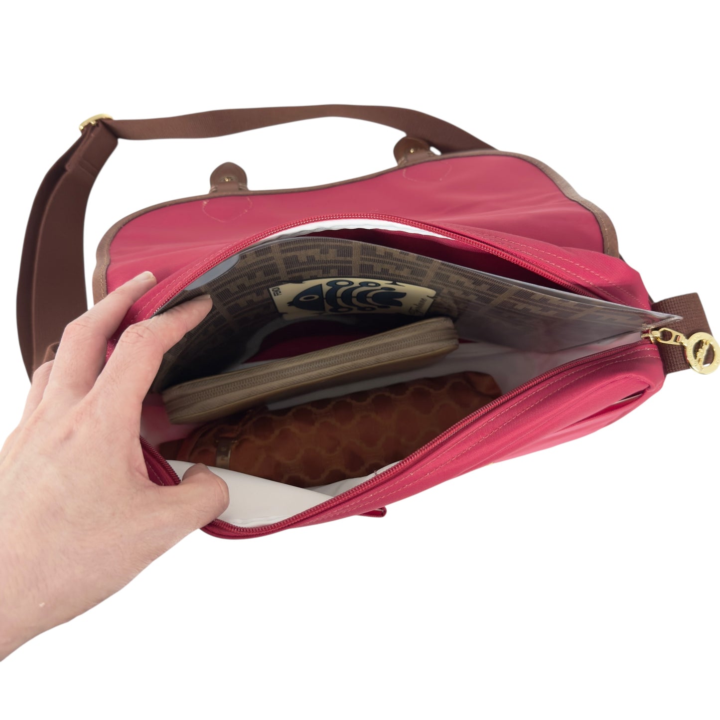LONGCHAMP 法國製 斜揹袋