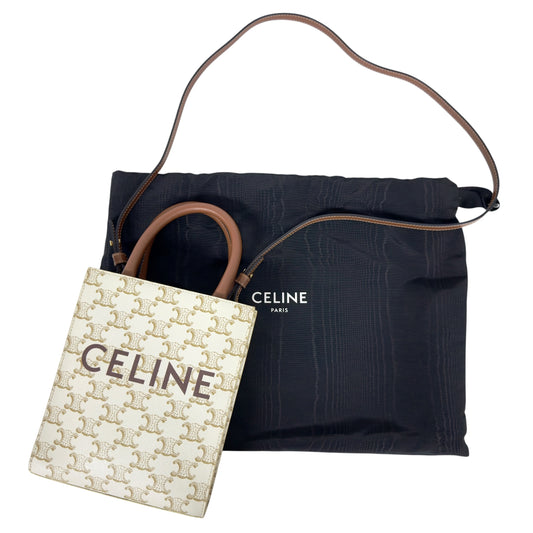 CELINE Mini Vertical Cabas 凱旋門 斜揹袋
