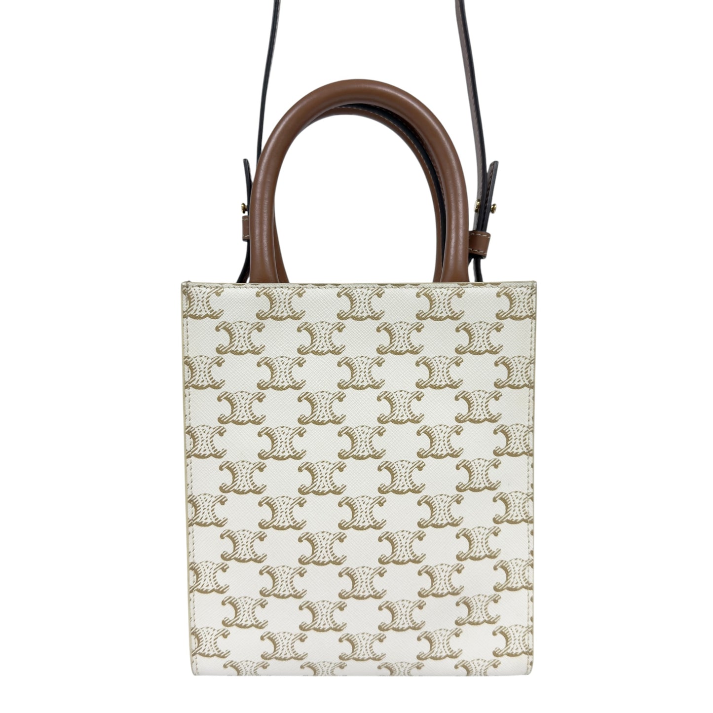 CELINE Mini Vertical Cabas 凱旋門 斜揹袋