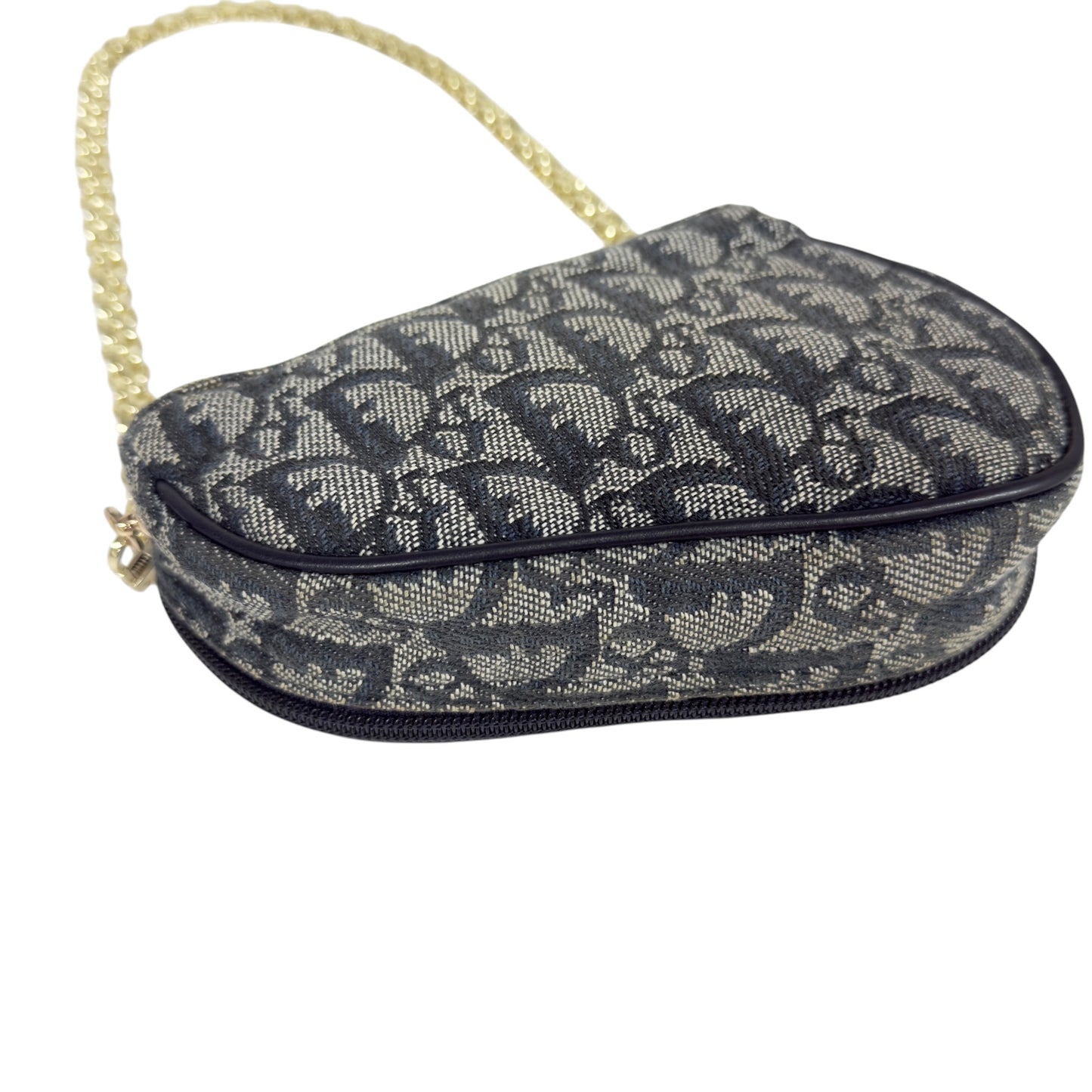 DIOR *自加鏈＞送無品牌扣＋無品牌鏈帶* 中古 Saddle 馬鞍 肩背包