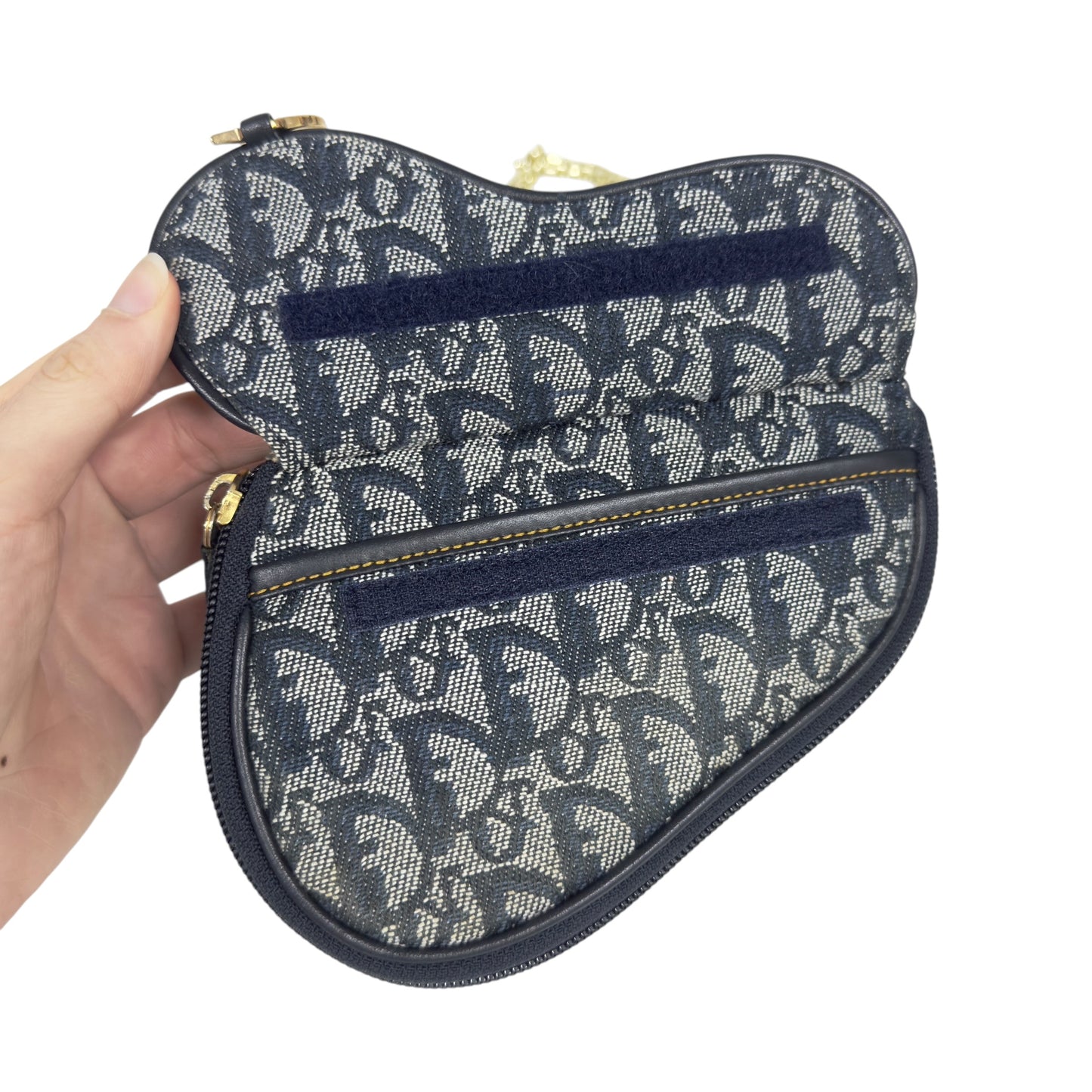DIOR *自加鏈＞送無品牌扣＋無品牌鏈帶* 中古 Saddle 馬鞍 肩背包