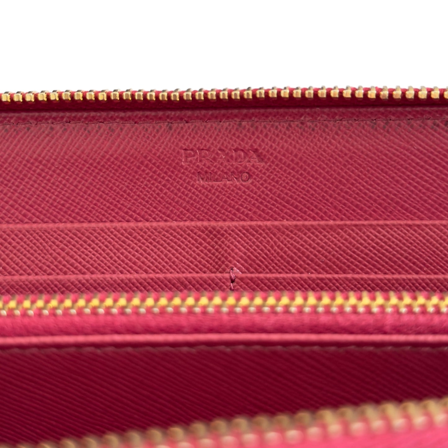PRADA 三角標 長銀包