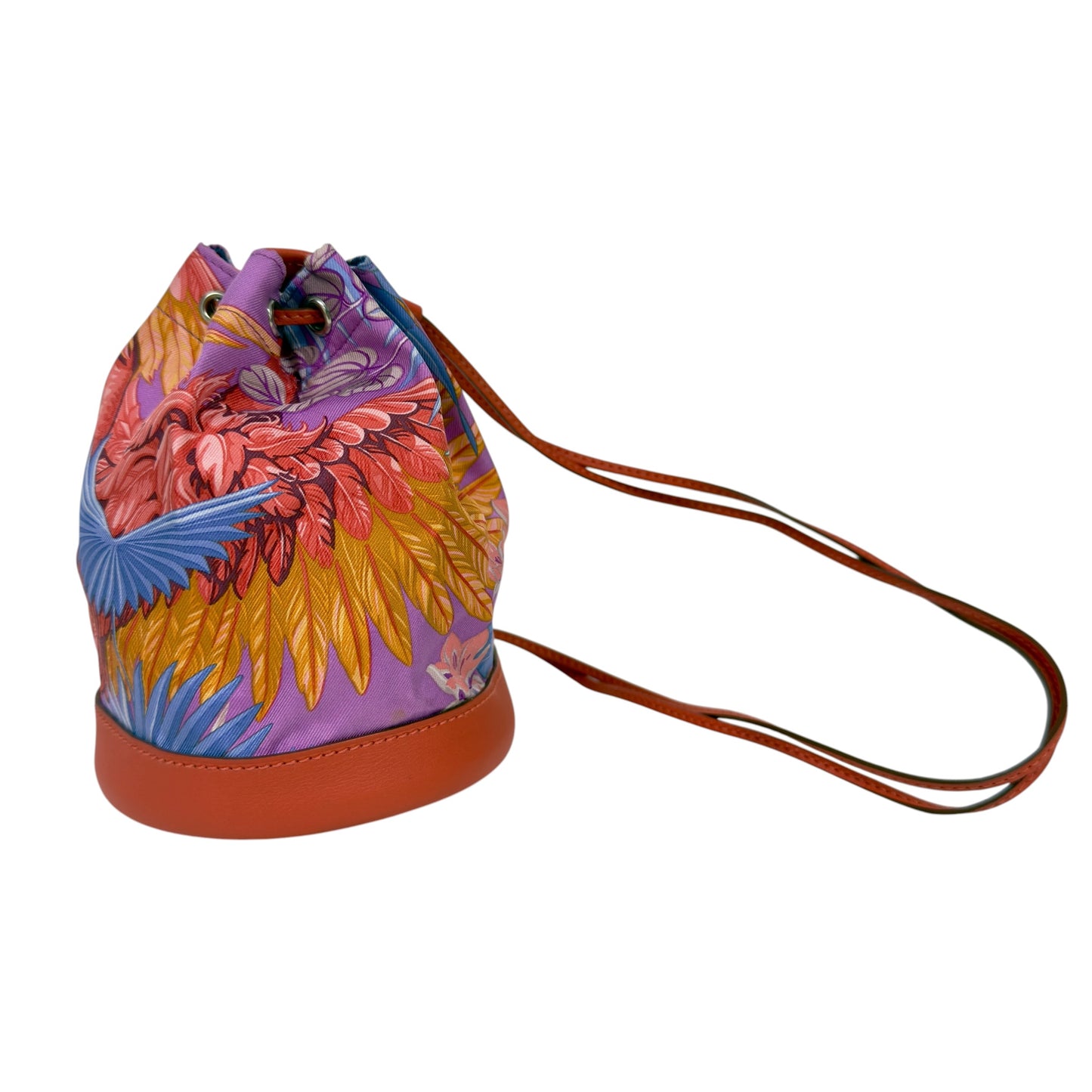 HERMES Soie Cool 多用途 迷你背包 框H刻