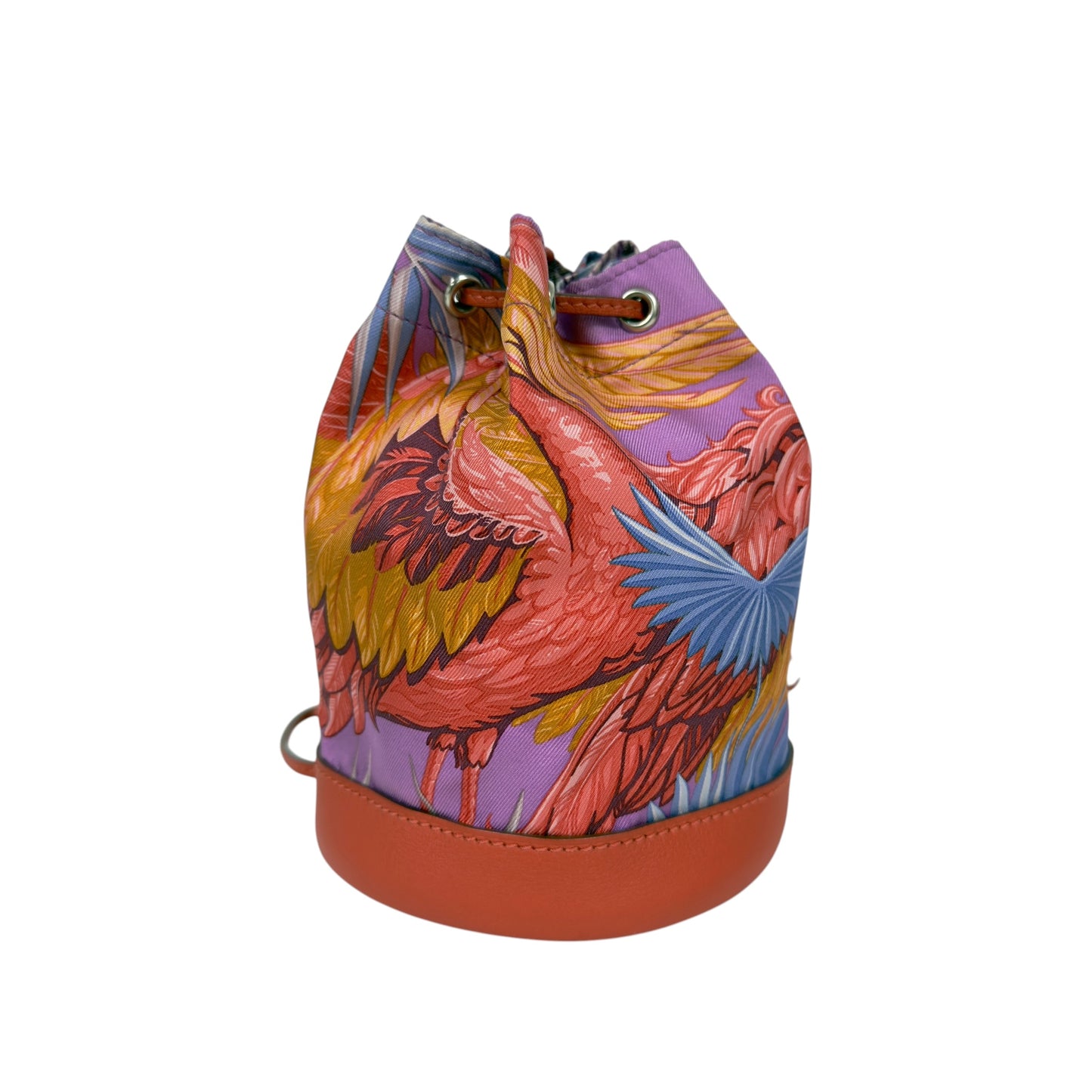 HERMES Soie Cool 多用途 迷你背包 框H刻