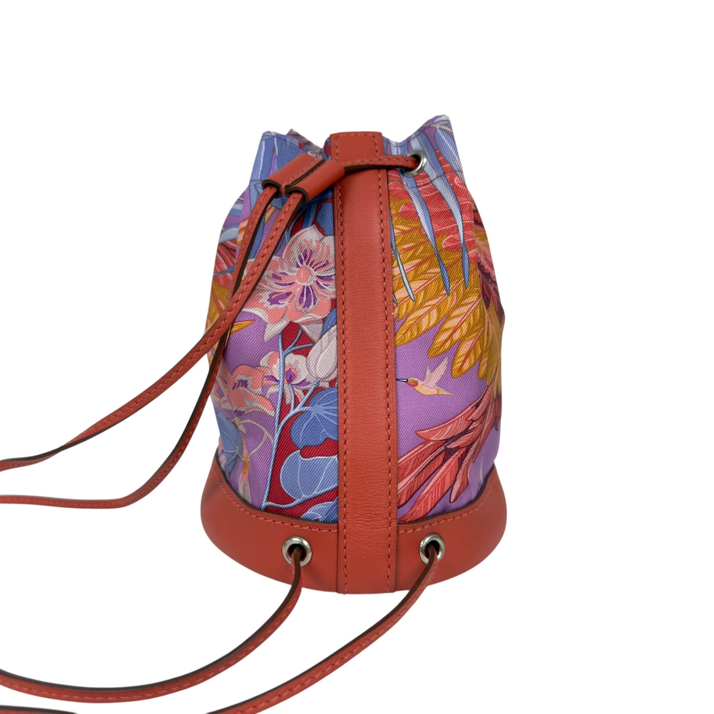 HERMES Soie Cool 多用途 迷你背包 框H刻
