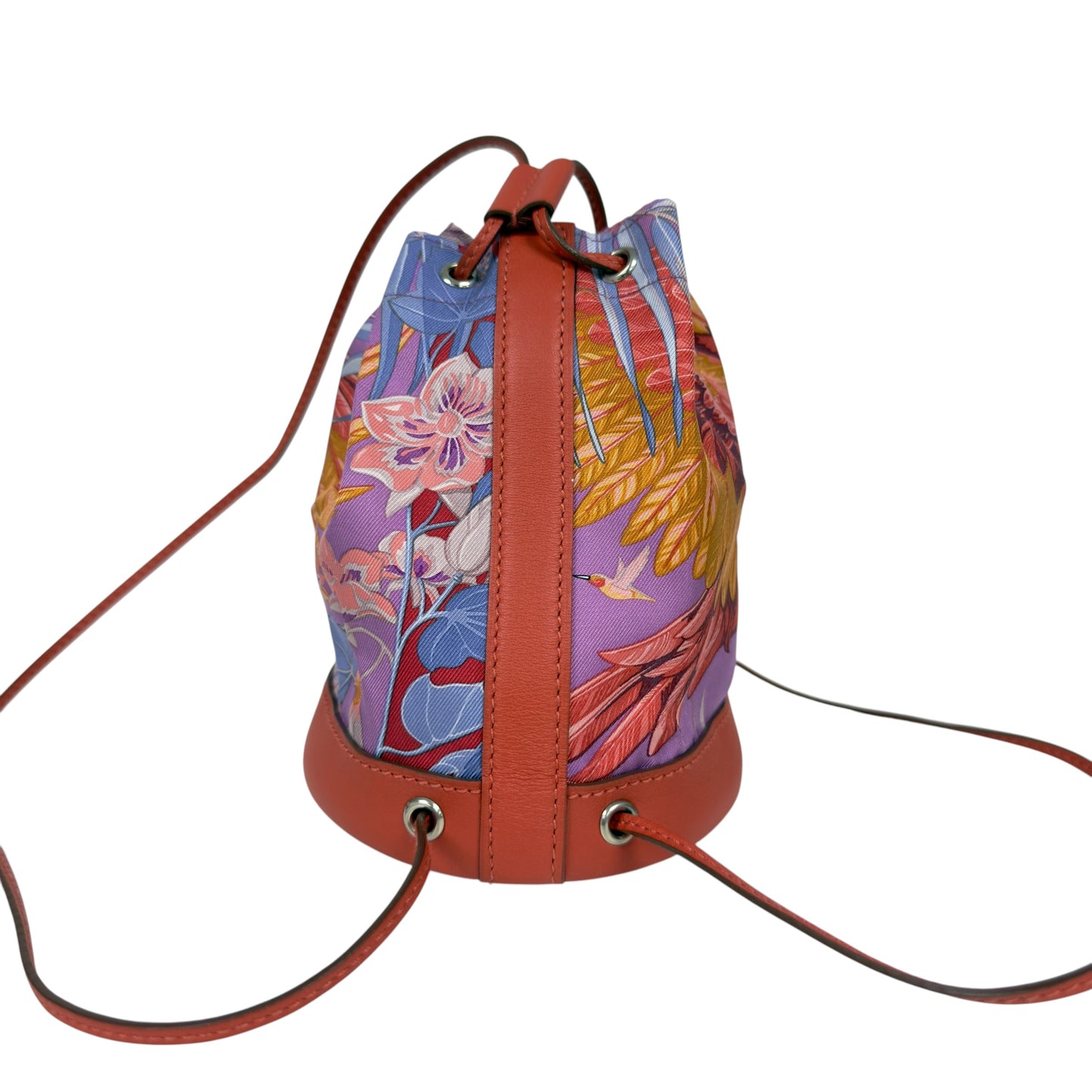 HERMES Soie Cool 多用途 迷你背包 框H刻