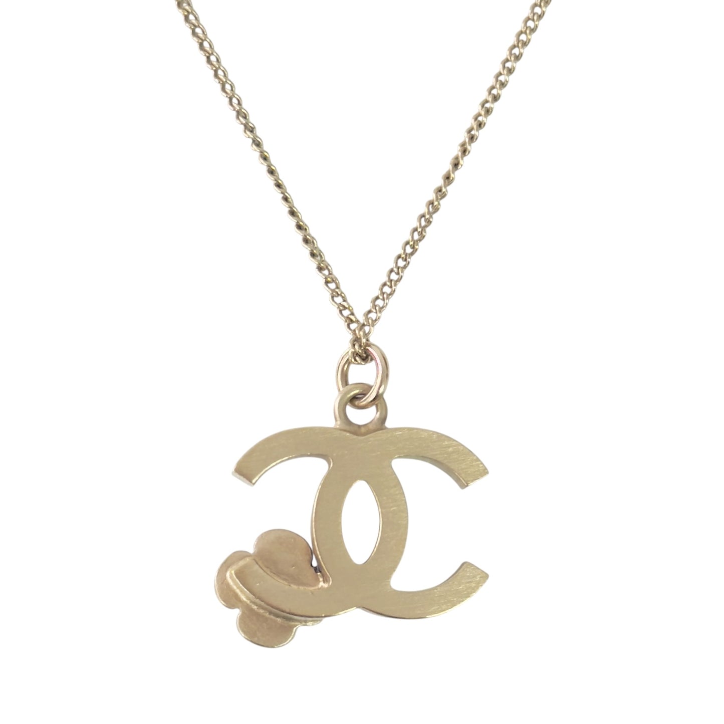 CHANEL CC 山茶花 頸鏈