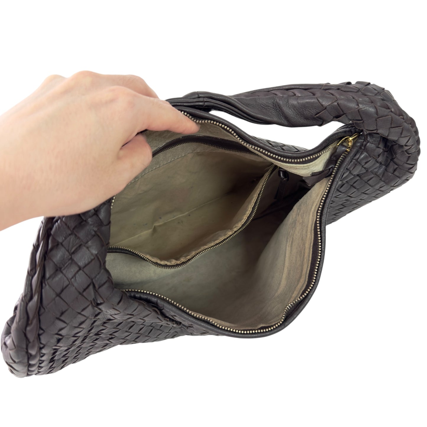 BOTTEGA VENETA Veneta 織皮 肩背包