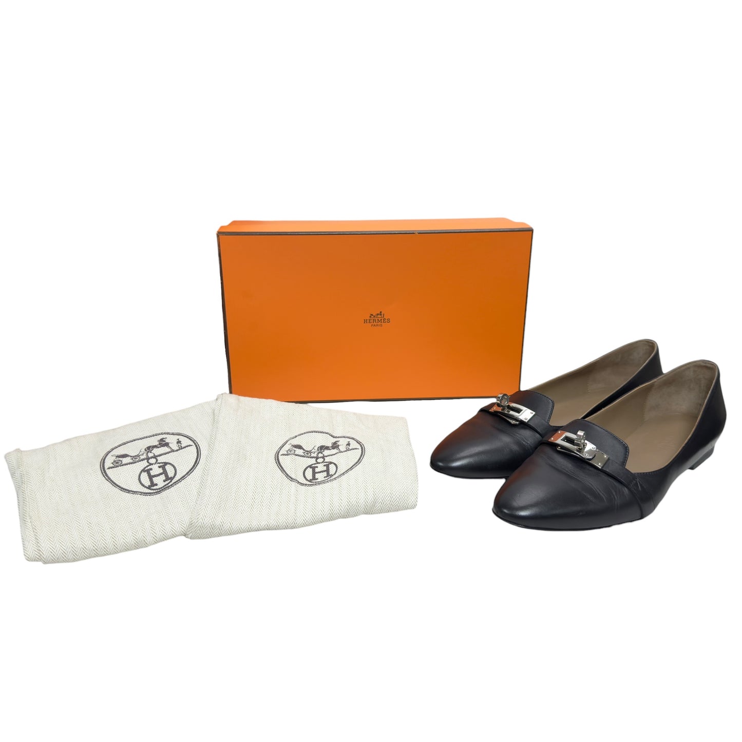 HERMES Pegase Kelly 平底鞋
