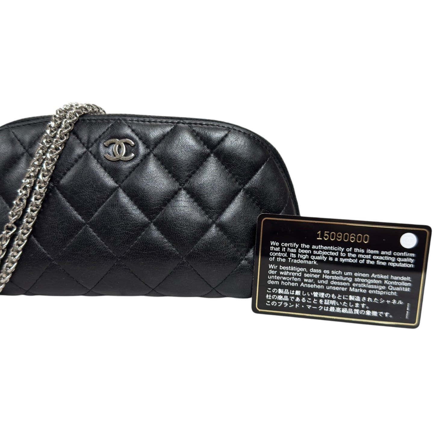 CHANEL *自加鏈＞送無品牌扣＋無品牌鏈帶* 2用袋