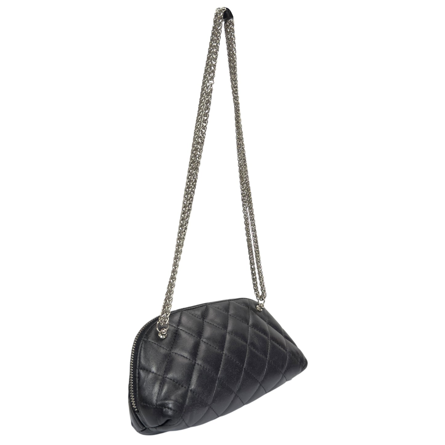 CHANEL *自加鏈＞送無品牌扣＋無品牌鏈帶* 2用袋