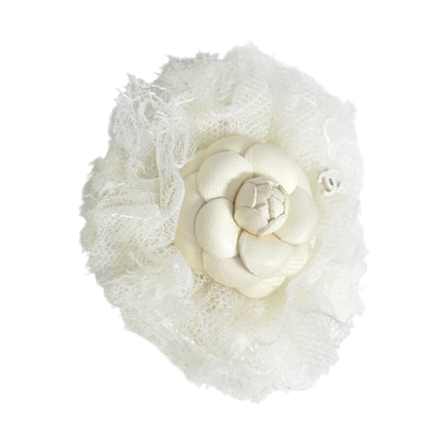 CHANEL CC 山茶花 胸針