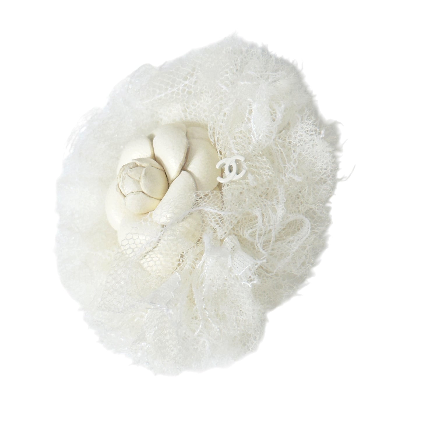 CHANEL CC 山茶花 胸針