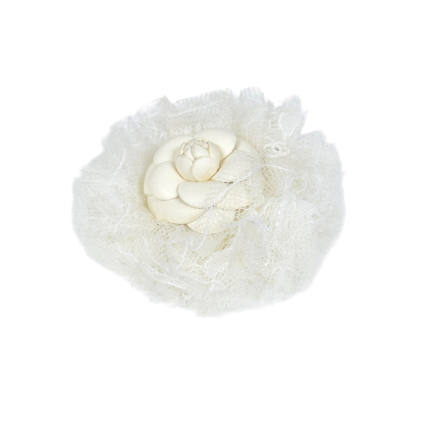 CHANEL CC 山茶花 胸針