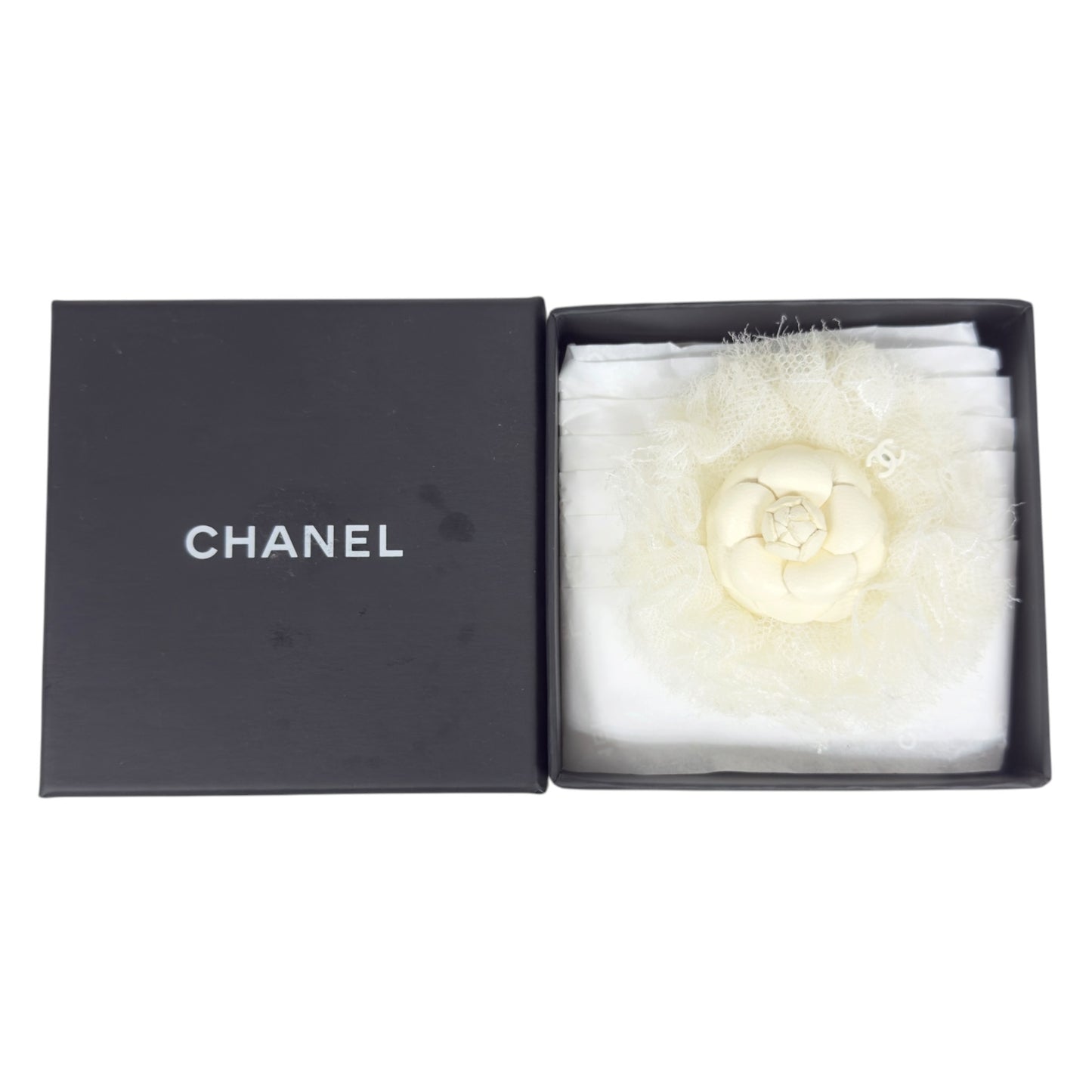 CHANEL CC 山茶花 胸針