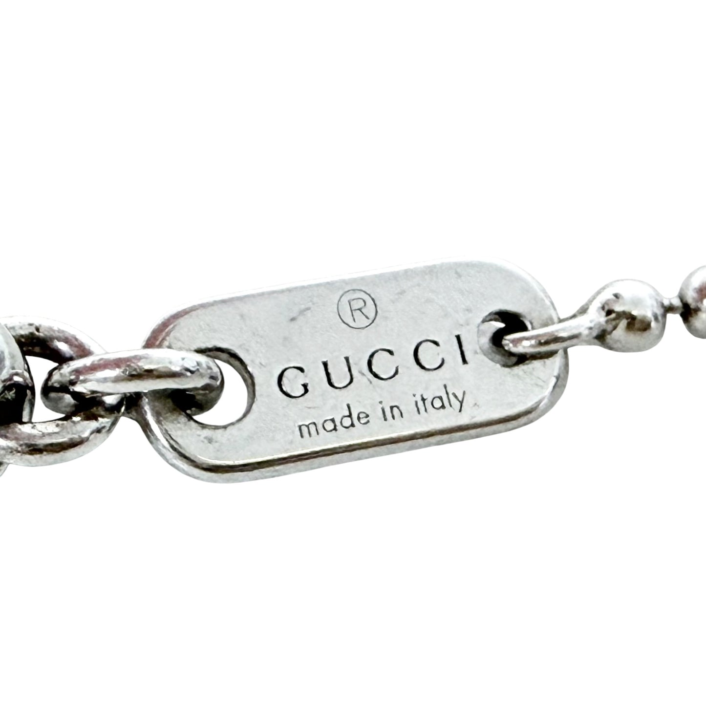GUCCI Boule 愛心💗 純銀 頸鏈
