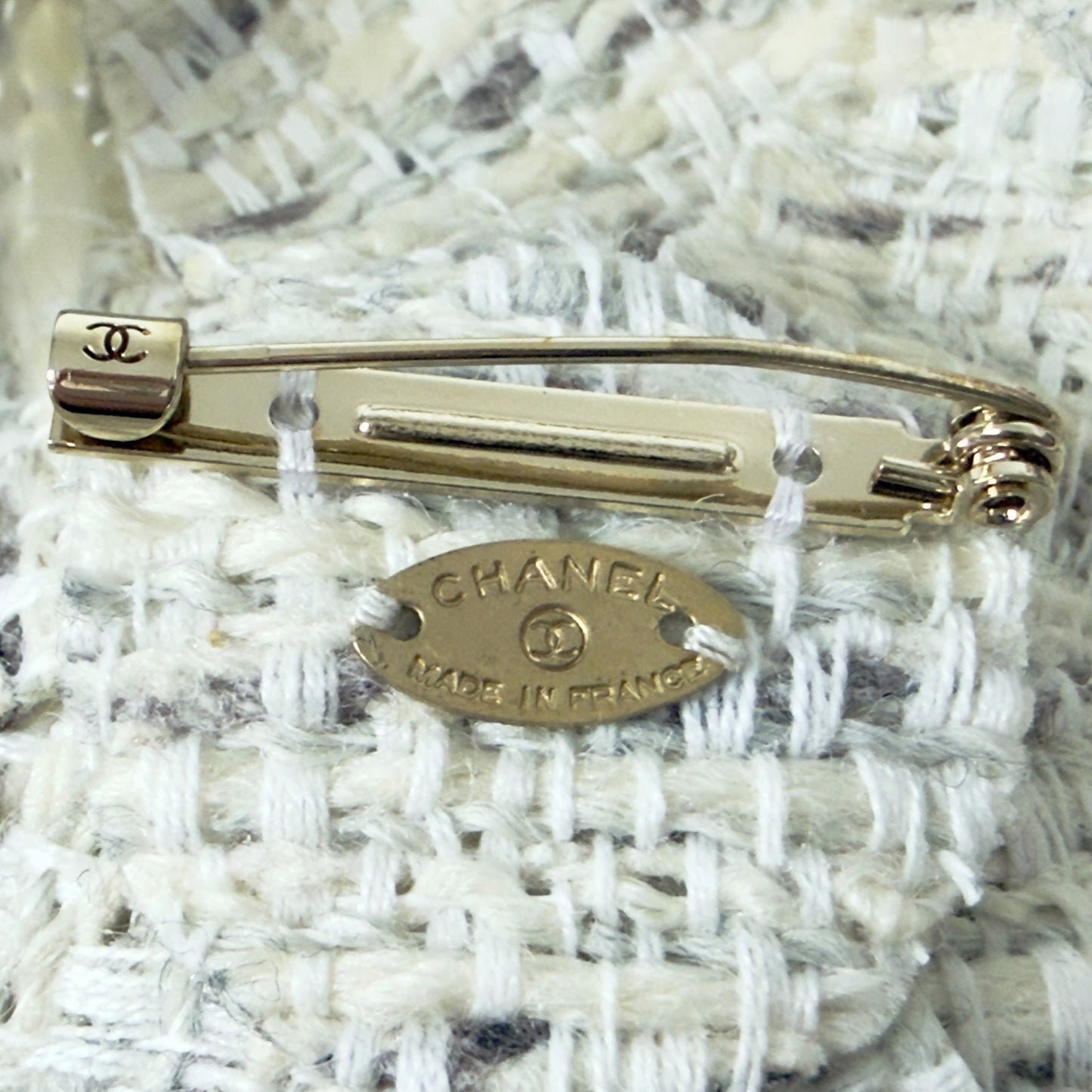 CHANEL 中古 山茶花 胸針