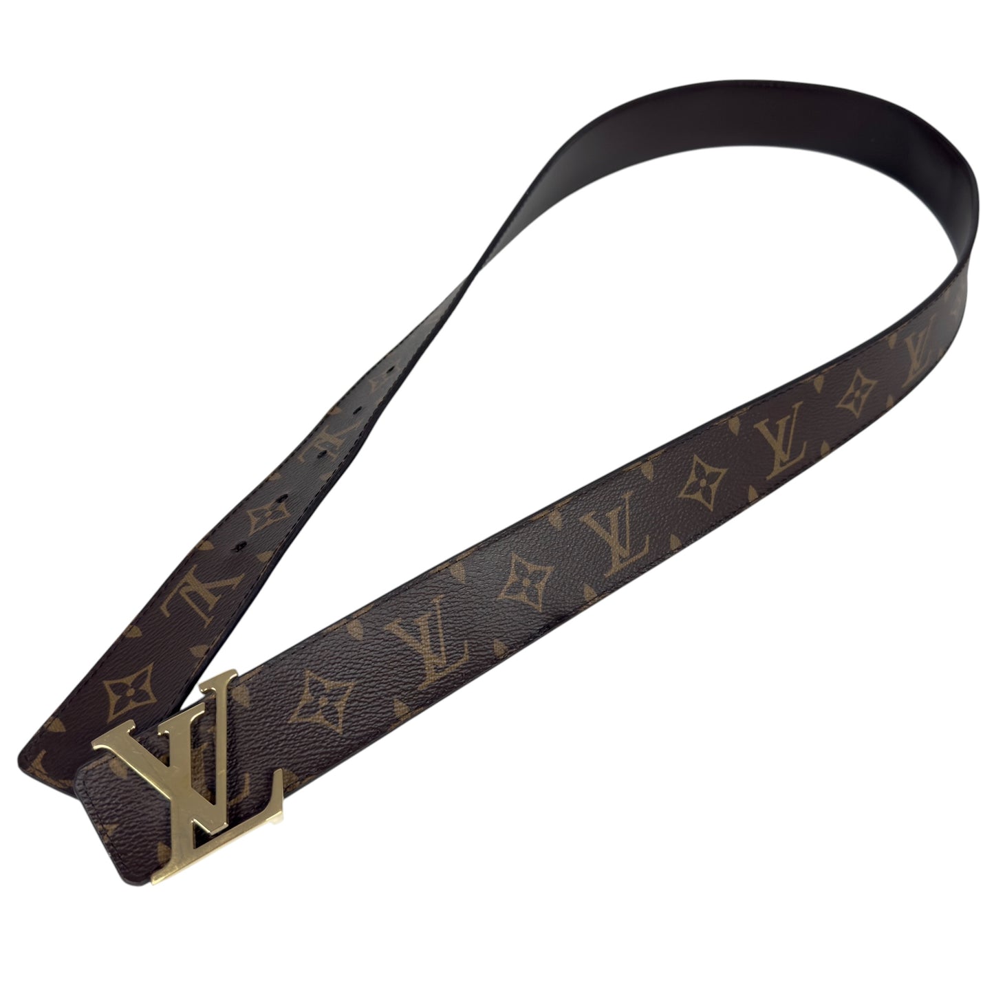 LOUIS VUITTON 老花 雙面 腰帶 40mm