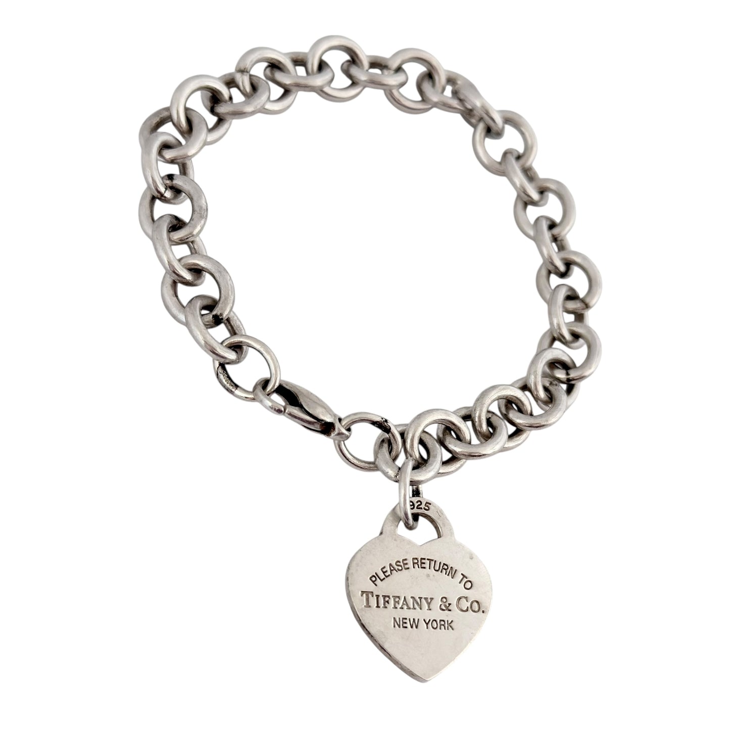TIFFANY & CO. Return To Tiffany 純銀 愛心💗 手鏈