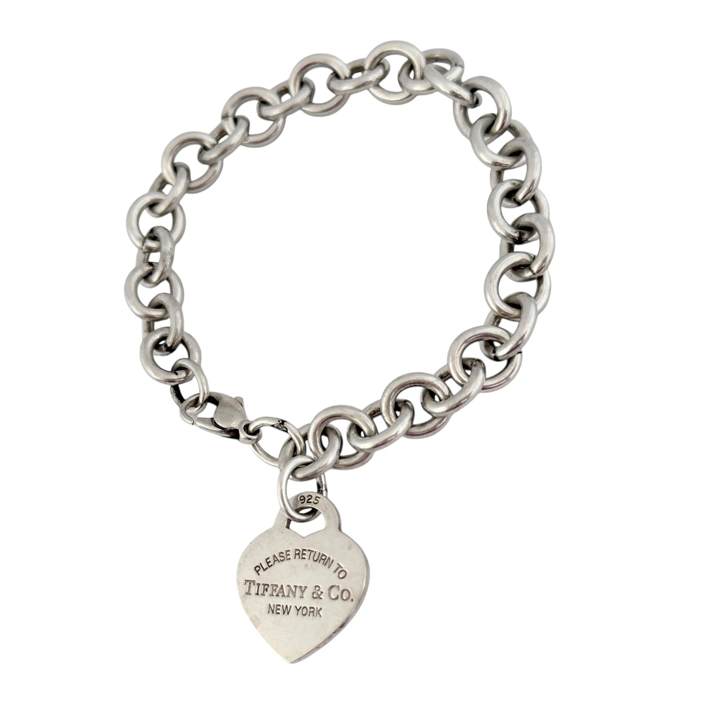 TIFFANY & CO. Return To Tiffany 純銀 愛心💗 手鏈