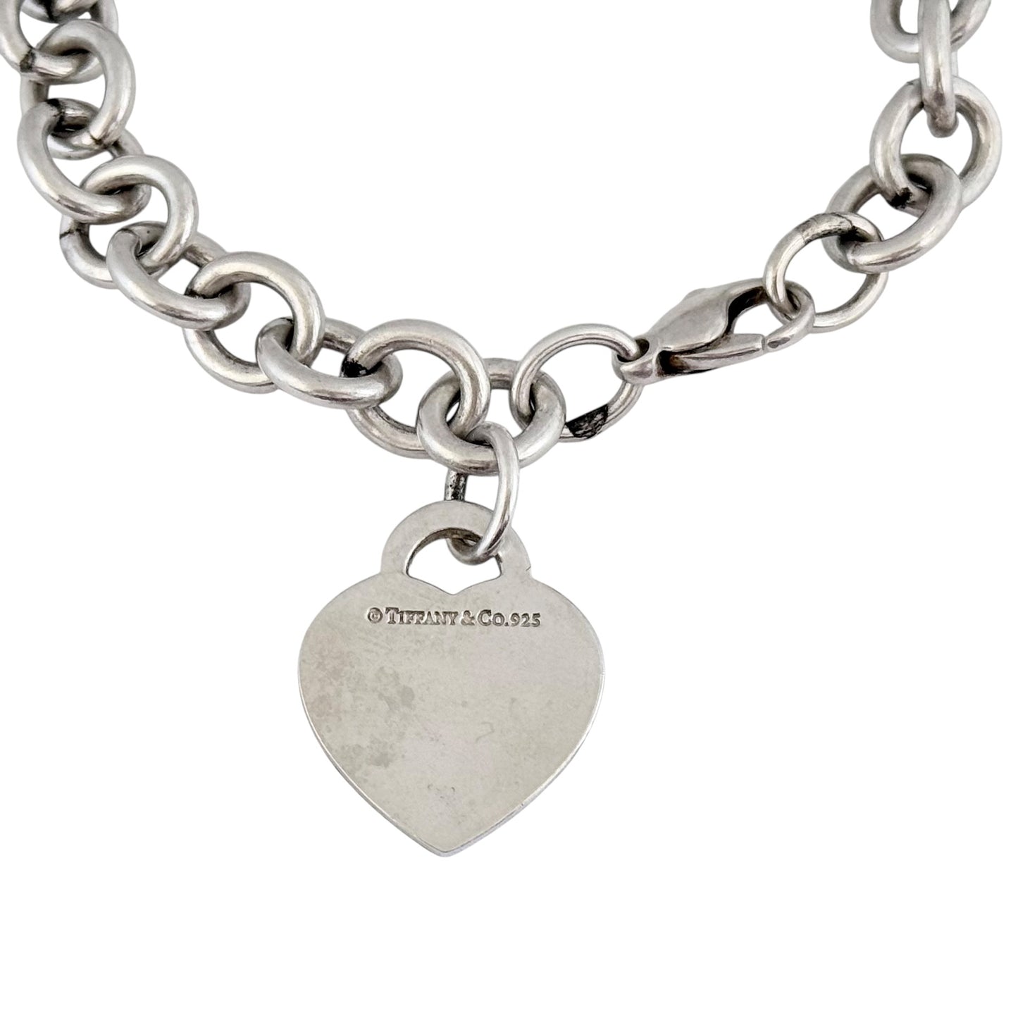 TIFFANY & CO. Return To Tiffany 純銀 愛心💗 手鏈