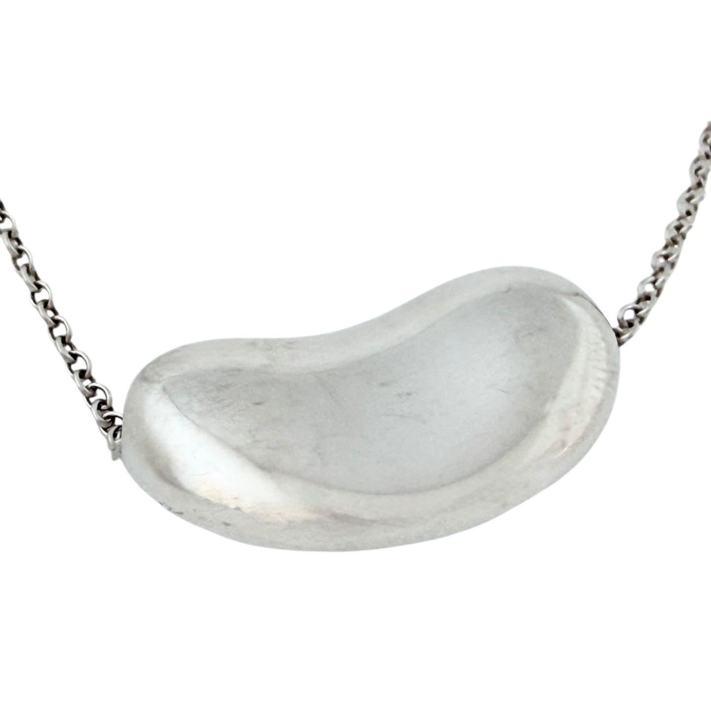 TIFFANY & CO. Peretti 純銀 豌豆 頸鏈