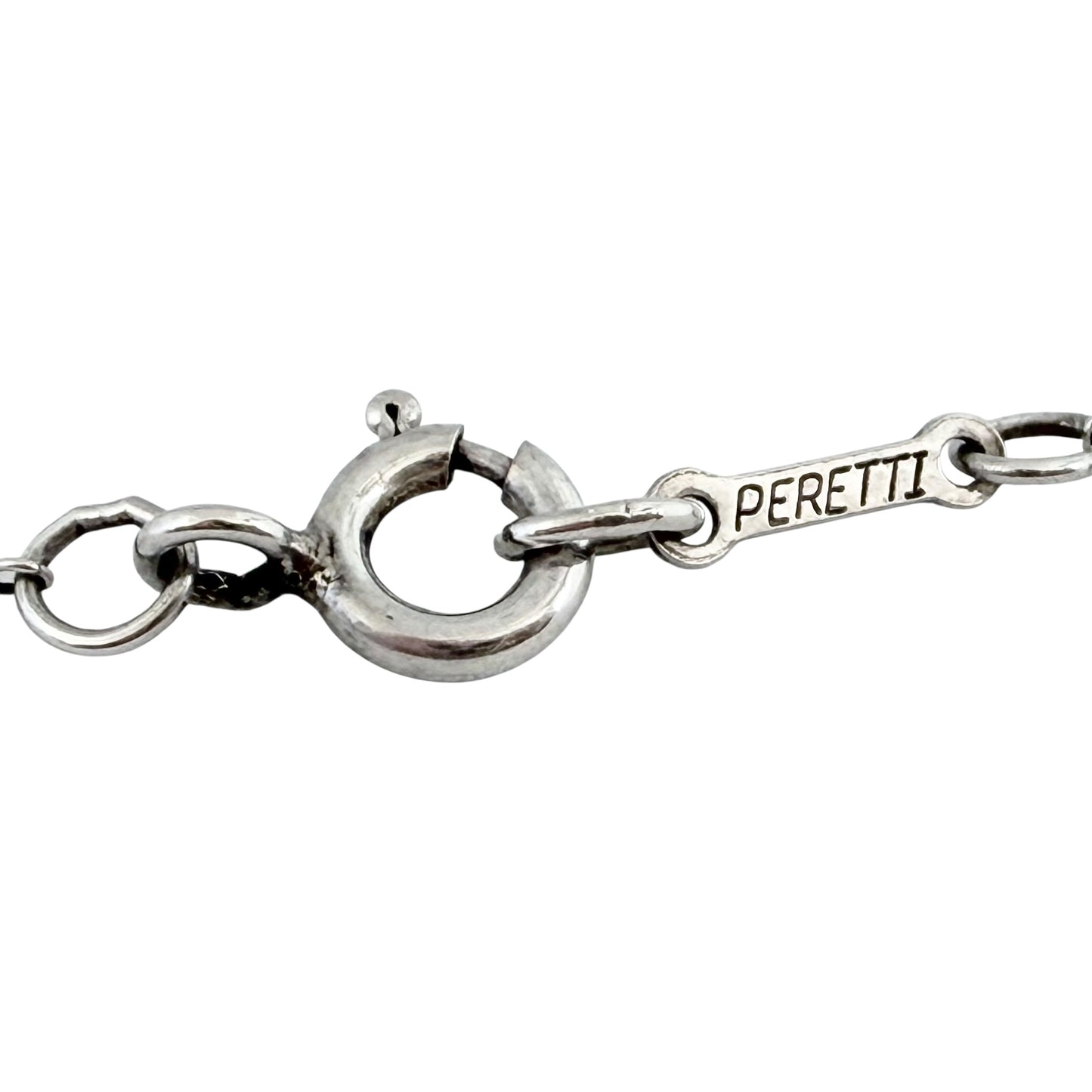 TIFFANY & CO. Peretti 純銀 豌豆 頸鏈