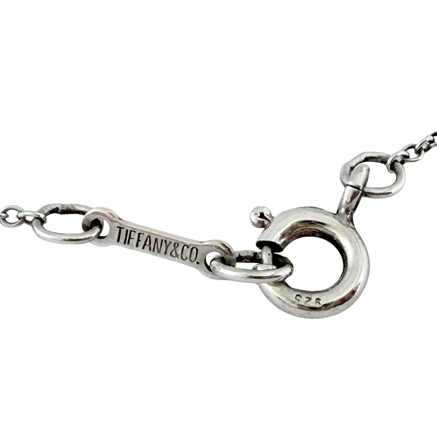 TIFFANY & CO. Peretti 純銀 豌豆 頸鏈