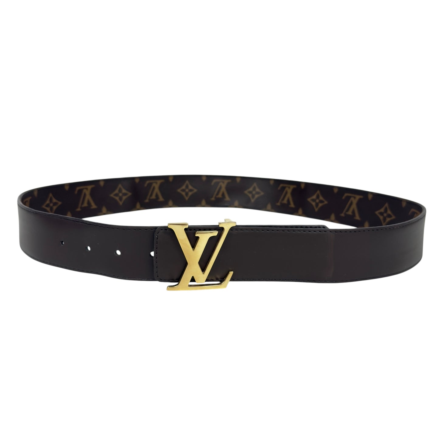 LOUIS VUITTON 老花 雙面 腰帶 40mm