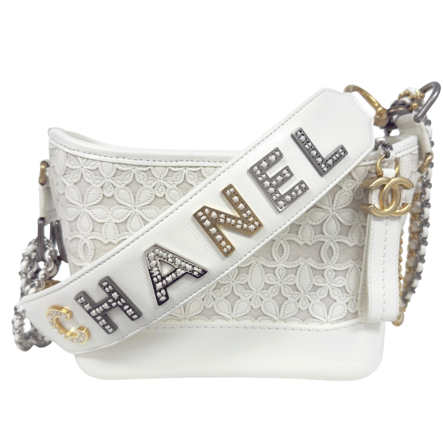 CHANEL Gabrielle Handle CC通花 2用包