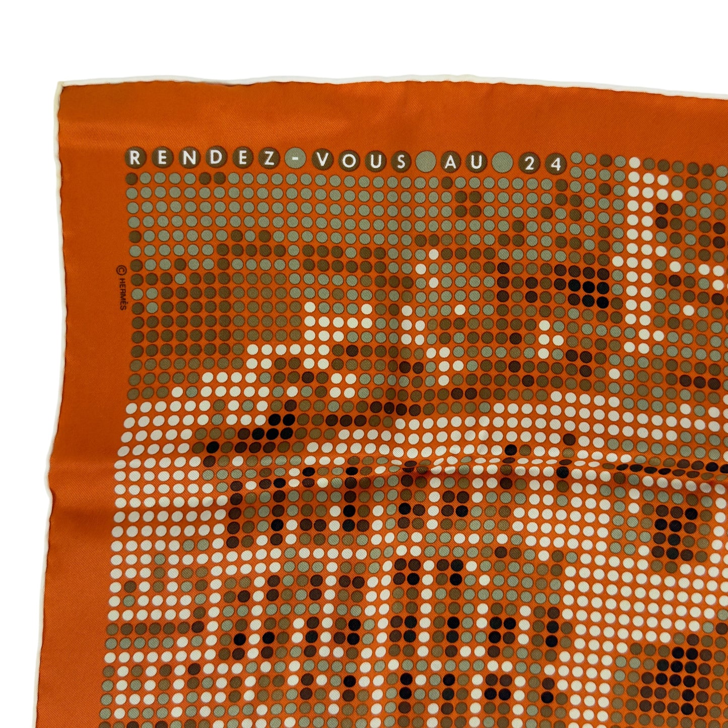 HERMES Rendez-Vous au 24 絲巾