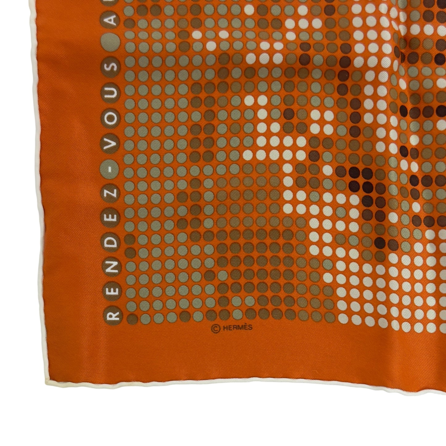 HERMES Rendez-Vous au 24 絲巾