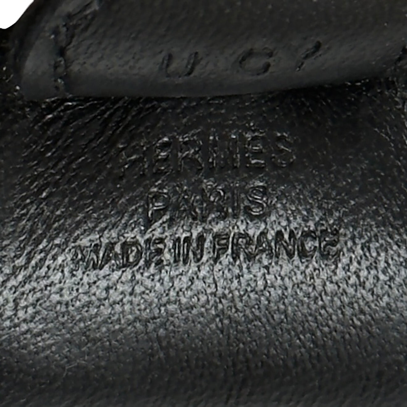 HERMES *罕有全黑 * Rodeo PM 馬仔 掛飾 U刻