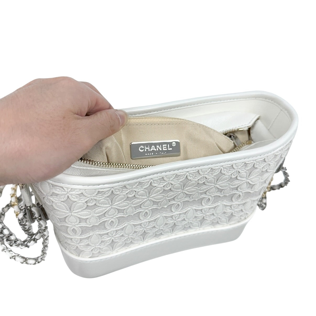 CHANEL Gabrielle Handle CC通花 2用包