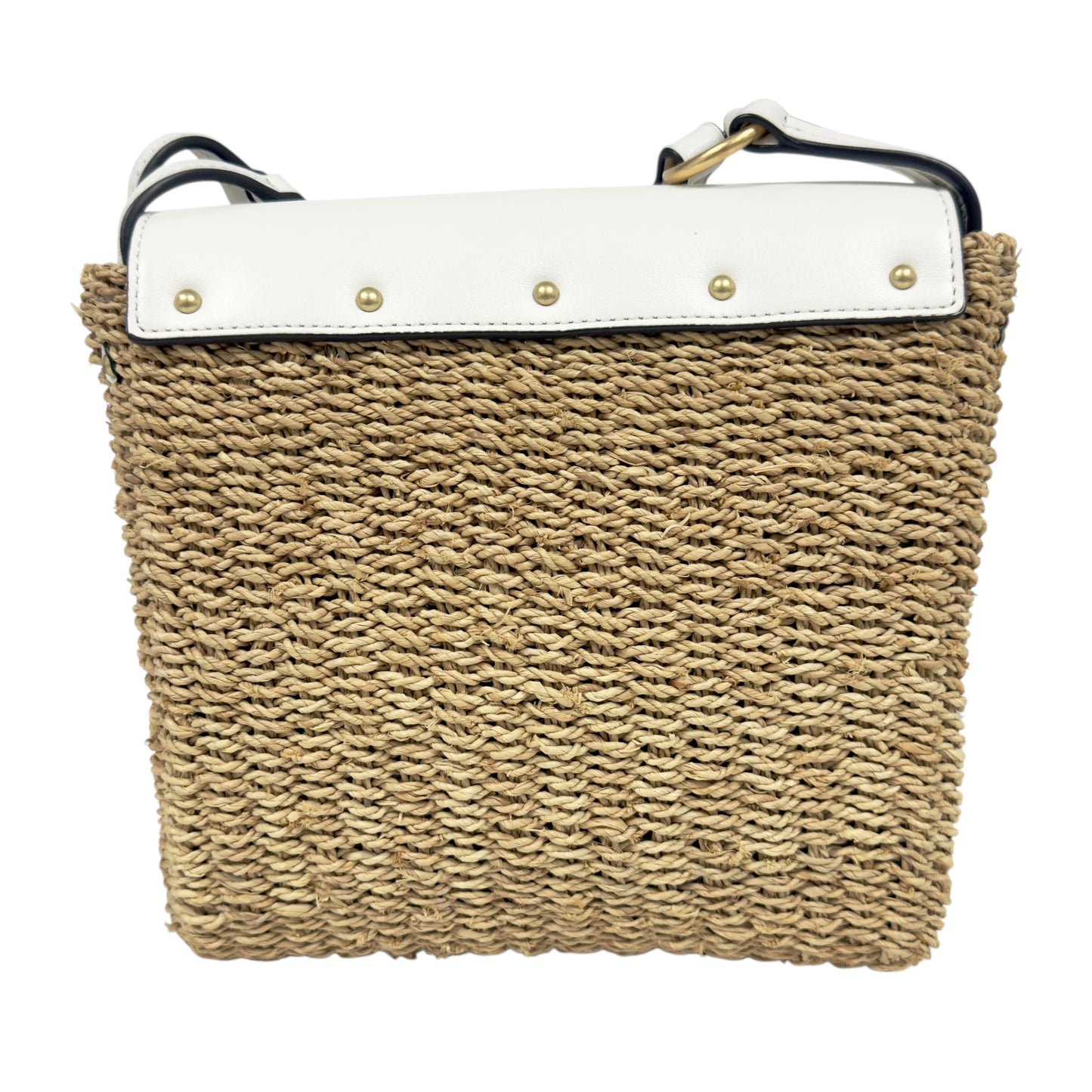 TORY BURCH 草編 斜揹袋