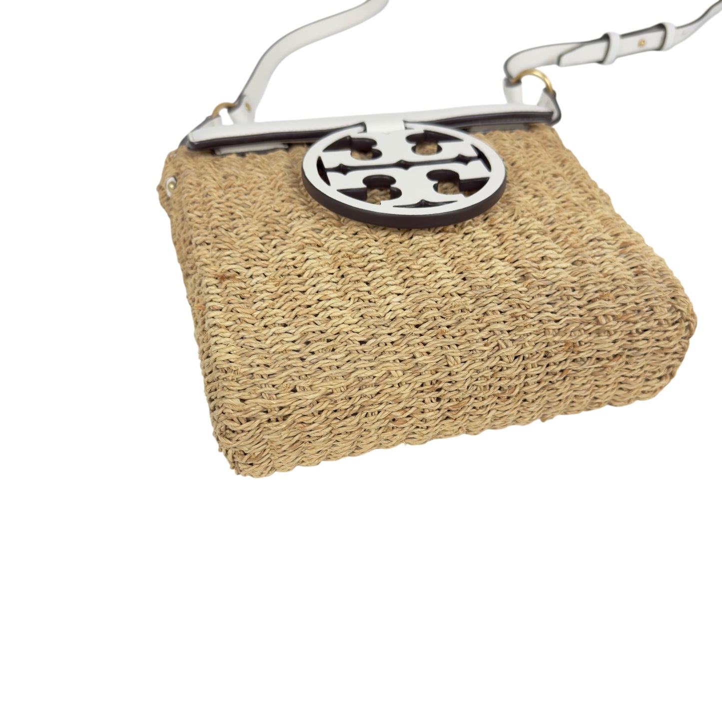 TORY BURCH 草編 斜揹袋