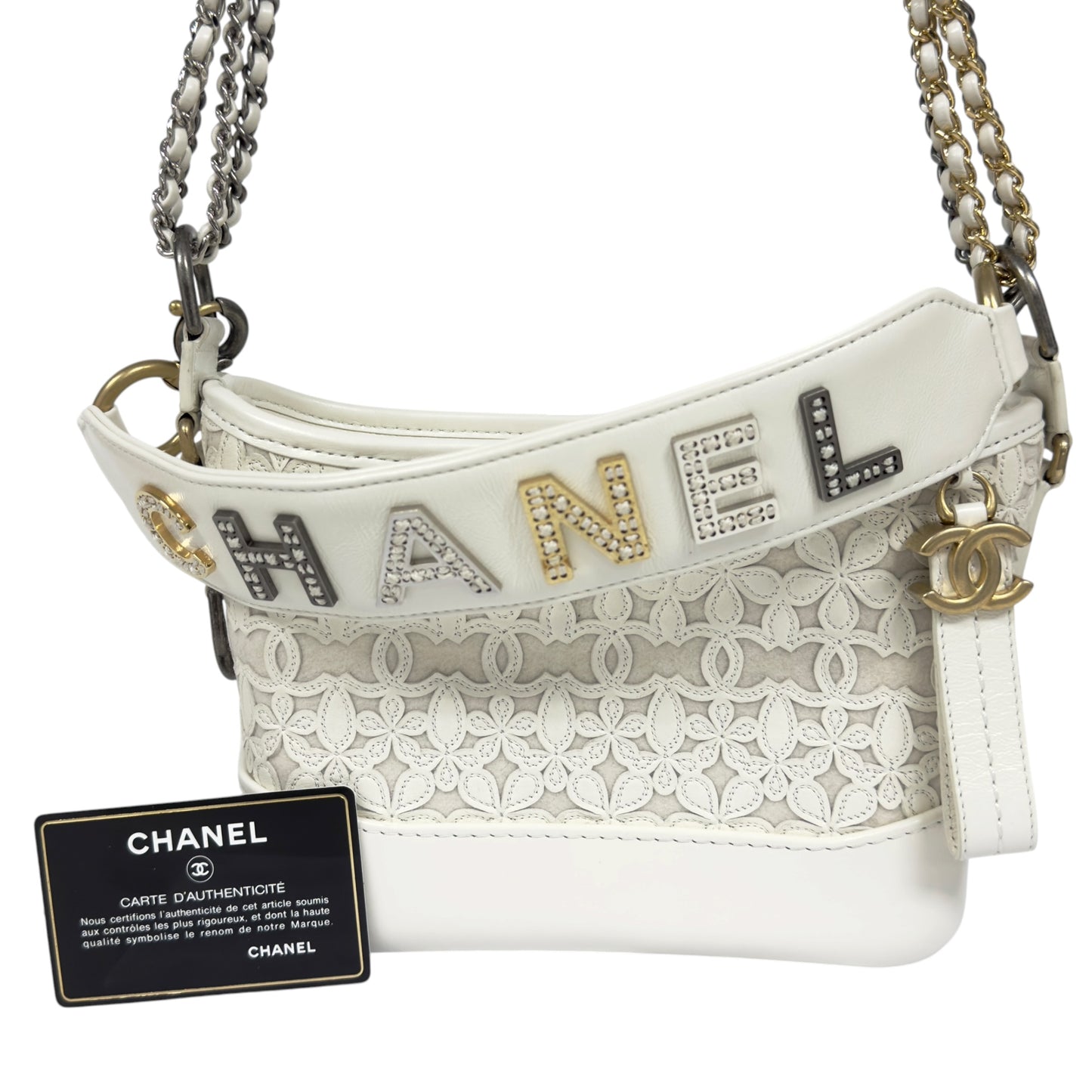 CHANEL Gabrielle Handle CC通花 2用包