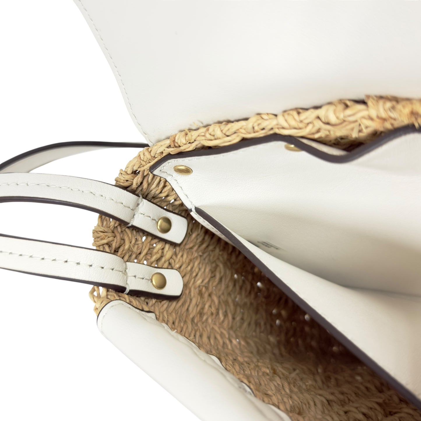 TORY BURCH 草編 斜揹袋