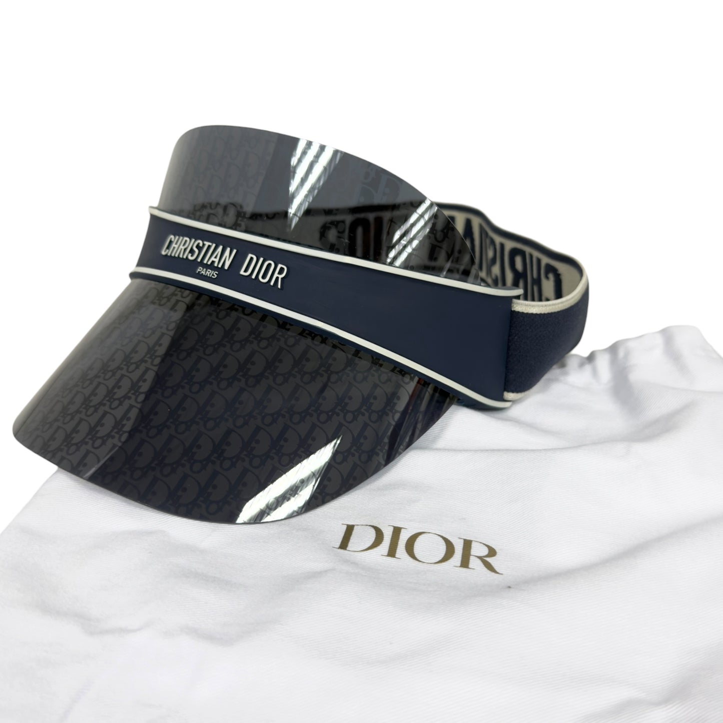 DIOR Club 1 Oblique 老花 遮陽帽