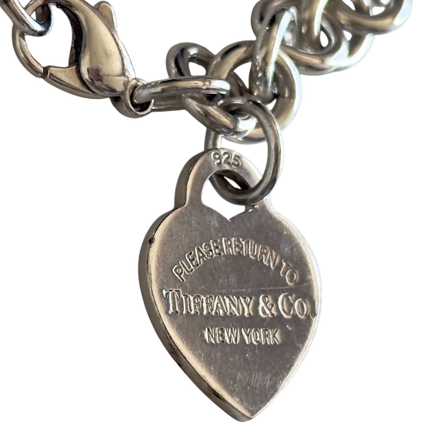 TIFFANY & CO. Return To Tiffany 純銀 愛心💗 手鏈