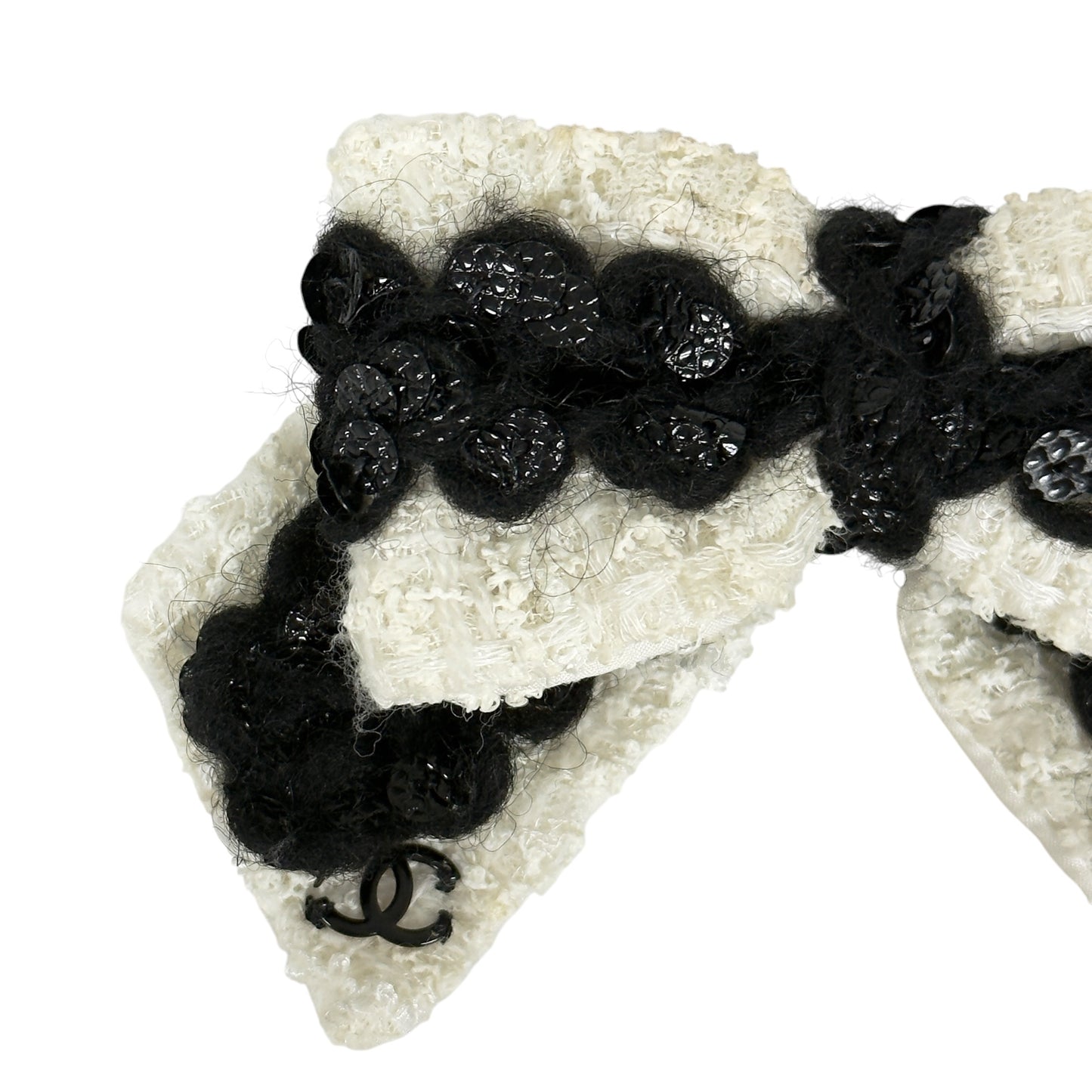 CHANEL 中古 CC 蝴蝶結 胸針