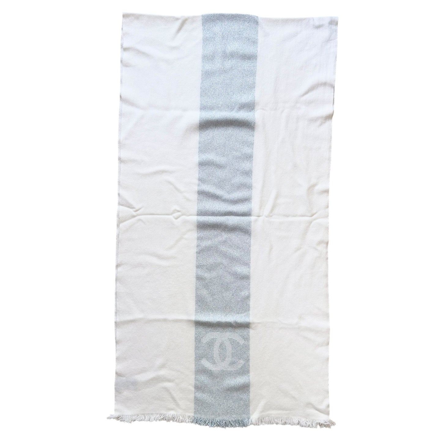 CHANEL CC 羊絨 圍巾