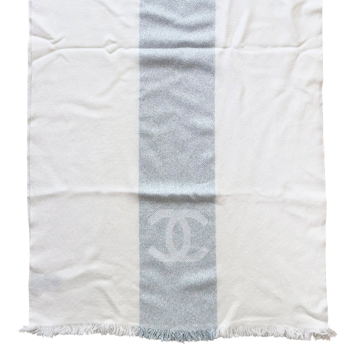 CHANEL CC 羊絨 圍巾